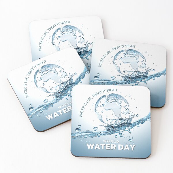 Item preview, World Water Day - Water is life, treat it right designed and sold by aywchen.