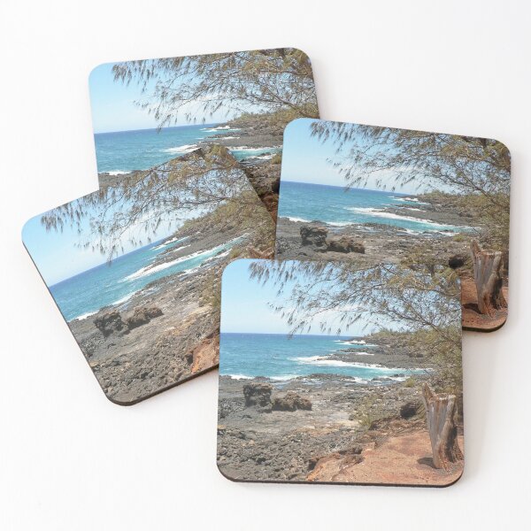 Item preview, Volcanic and Red Dirt Shoreline in Kauai designed and sold by Martha Sherman.