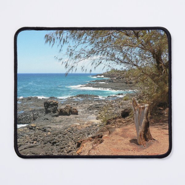 Item preview, Volcanic and Red Dirt Shoreline in Kauai designed and sold by Martha Sherman.