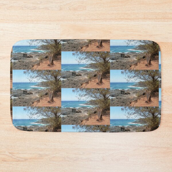 Item preview, Volcanic and Red Dirt Shoreline in Kauai designed and sold by Martha Sherman.