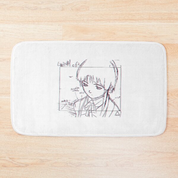 Item preview, Lain Iwakura 3D Sketch 001 - Black on White designed and sold by R-A Designs.