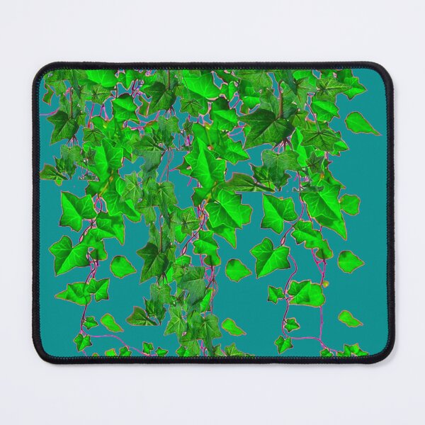 Item preview, HANGING IVY GREEN HOUSE PLANT TEAL ART designed and sold by sharlesart.