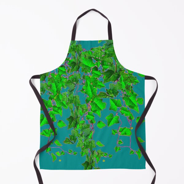 Item preview, HANGING IVY GREEN HOUSE PLANT TEAL ART designed and sold by sharlesart.