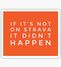 Strava Sticker