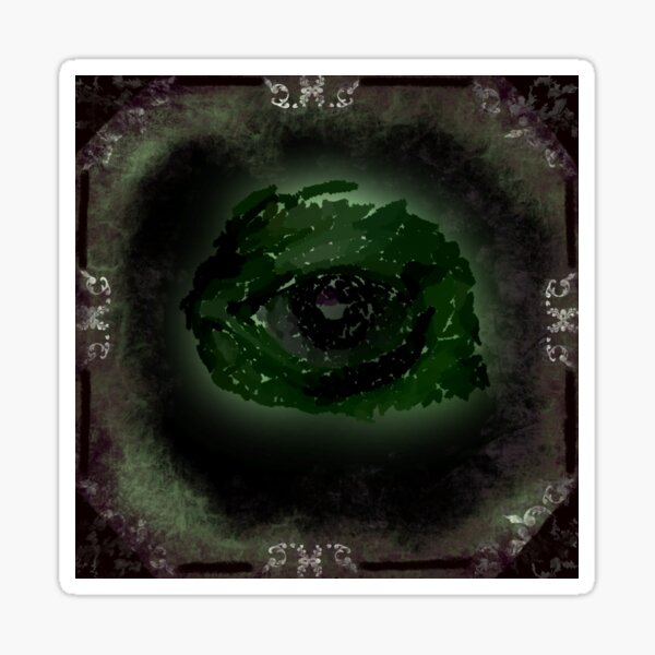 Item preview, Anthems for Doomed Love Album Art Eye (Green) designed and sold by LartenTurtlefin.