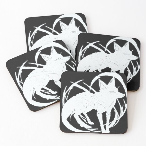 Item preview, white fox minimal designed and sold by findingNull.
