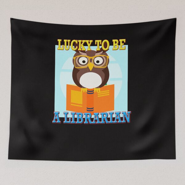 Item preview, Lucky To Be A Librarian  designed and sold by Angelle55.