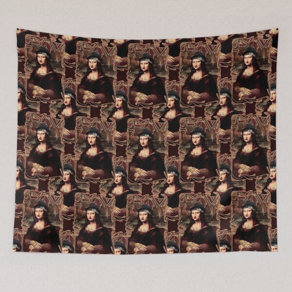 Artikelvorschau, La Chola Mona Lisa mit Hut entworfen und verkauft von Gravityx9.