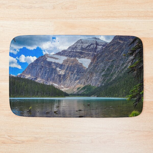 Item preview, Jasper National Park Clear Lake with Mountain Snowy Peak View V1  designed and sold by Family Journey with God.