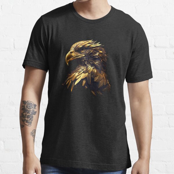 322nd Eagles Cotton Shirt - Gold - Lackland Shirt Shop