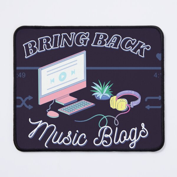 Item preview, Bring Back Music Blogs designed and sold by Birdbrook Academy.