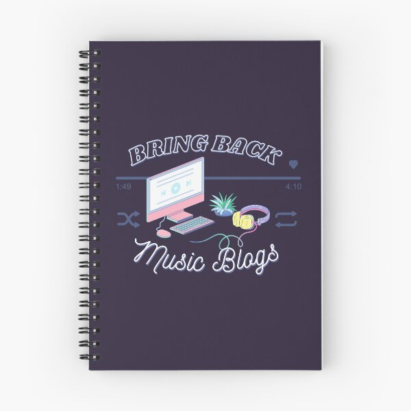 Item preview, Bring Back Music Blogs designed and sold by Birdbrook Academy.