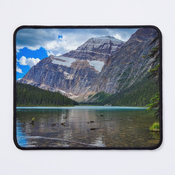 Item preview, Jasper National Park Clear Lake with Mountain Snowy Peak View V1 designed and sold by Family Journey with God.