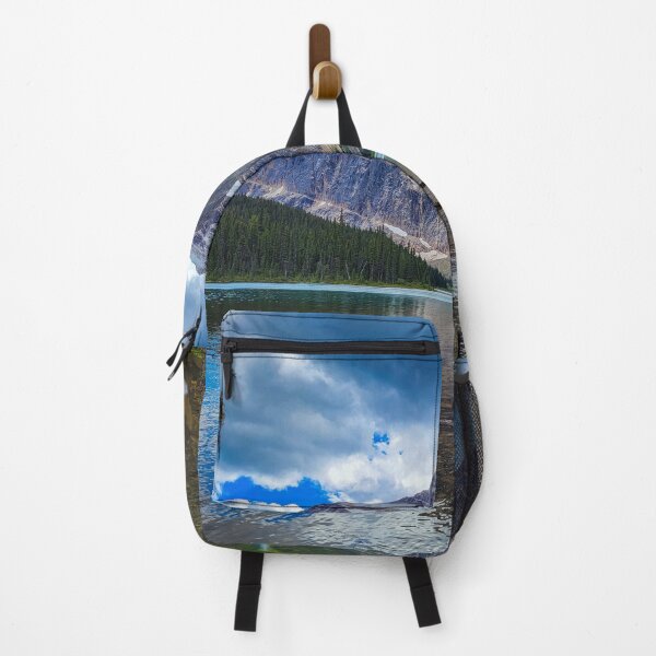 Item preview, Jasper National Park Clear Lake with Mountain Snowy Peak View V1 designed and sold by Family Journey with God.