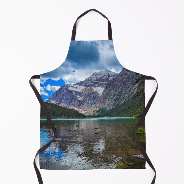 Item preview, Jasper National Park Clear Lake with Mountain Snowy Peak View V1  designed and sold by Family Journey with God.
