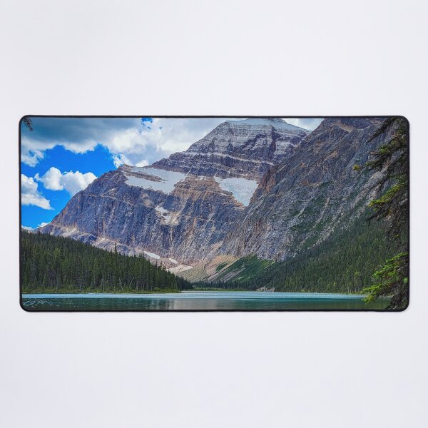 Item preview, Jasper National Park Clear Lake with Mountain Snowy Peak View V1 designed and sold by Family Journey with God.