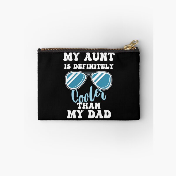 Item preview, My Aunt Is Definitely Cooler Than My Dad - Funny Baby Wear designed and sold by smailjr.