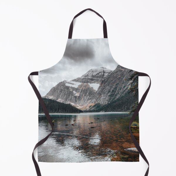 Item preview, Jasper National Park Clear Lake with Mountain Snowy Peak View V2 designed and sold by Family Journey with God.