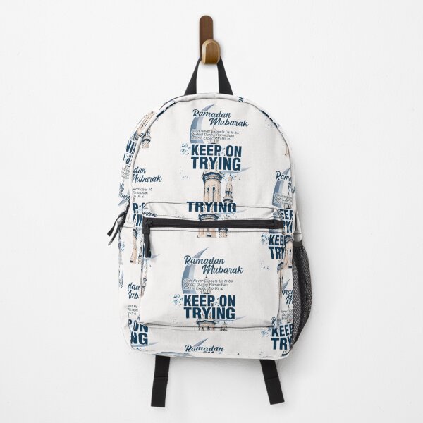 Item preview, Ramadan Simple Word Quotes: Ramadan Mubarak - Keep On Trying designed and sold by Viability Creative.