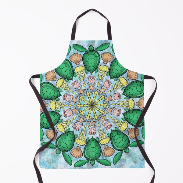 Item preview, Sea Life Mandala designed and sold by ShenGeomiArt.