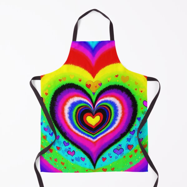 Item preview, #H021: Trippy Colorful Micro Passion Hearts Pattern, designed and sold by FarStarL33.