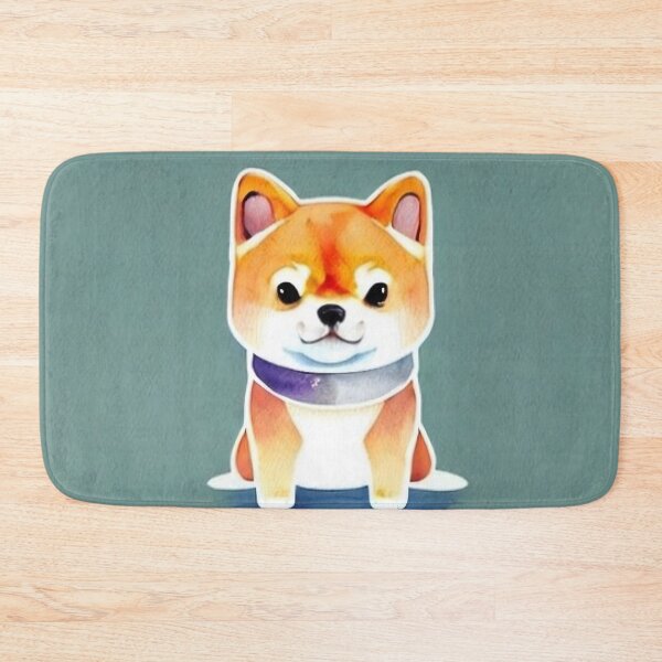Item preview, Cute Shiba Inu Puppy Art 1 designed and sold by cutiepeaupies.