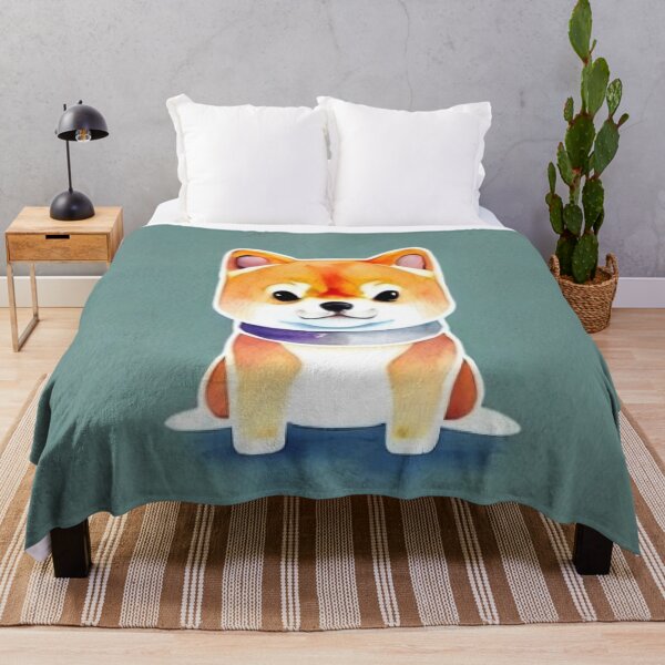 Item preview, Cute Shiba Inu Puppy Art 1 designed and sold by cutiepeaupies.
