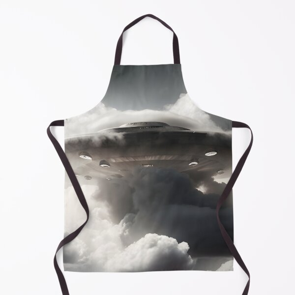Item preview, UFO in Clouds designed and sold by UFO-UAP-XYZ.