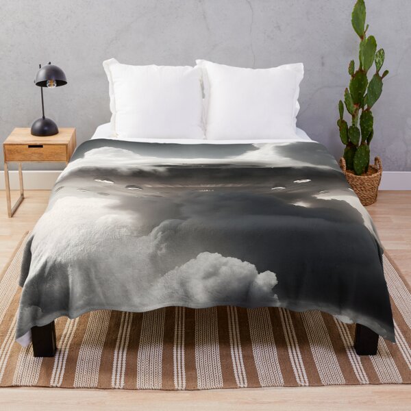 Item preview, UFO in Clouds designed and sold by UFO-UAP-XYZ.