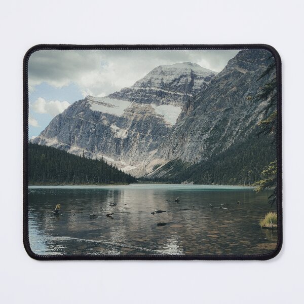 Item preview, Jasper National Park Clear Lake with Mountain Snowy Peak View V3 designed and sold by Family Journey with God.