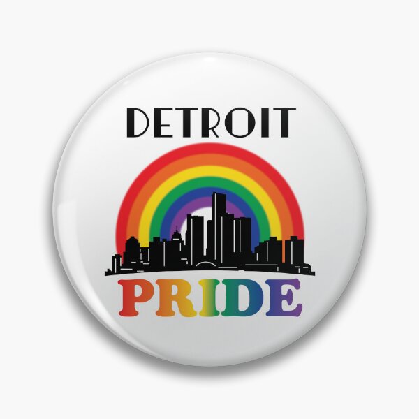 Item preview, Detroit Pride (LGBTQ) designed and sold by Colin Polley.