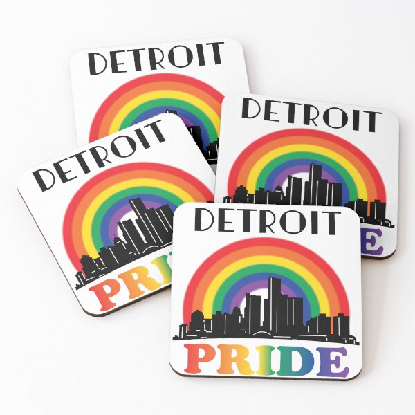 Item preview, Detroit Pride (LGBTQ) designed and sold by Colin Polley.
