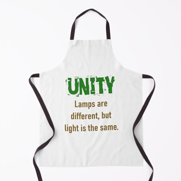 Item preview, Lamps Are Different But Light Is The Same - Unity Quote designed and sold by CrankyOldDude.
