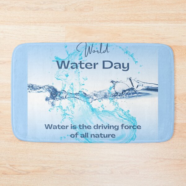 Item preview, World Water Day - Water is the driving force of all nature designed and sold by aywchen.