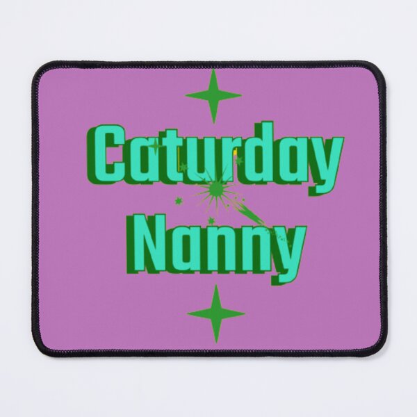 Item preview, Caturday T-Shirts for Sale, funny nanny cute happy girl mom pet lovers. designed and sold by Kevchu1616.