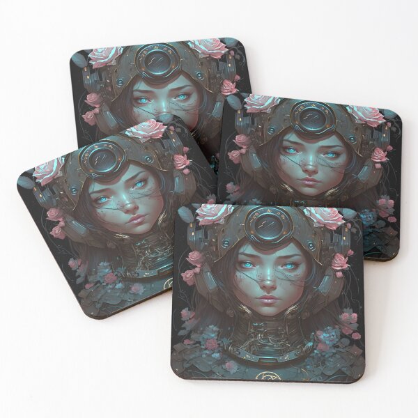 Item preview, Future Girl Steam Flowers designed and sold by KinnZera.