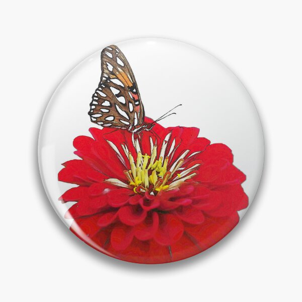 Item preview, Butterfly Flower designed and sold by doodleasaur.