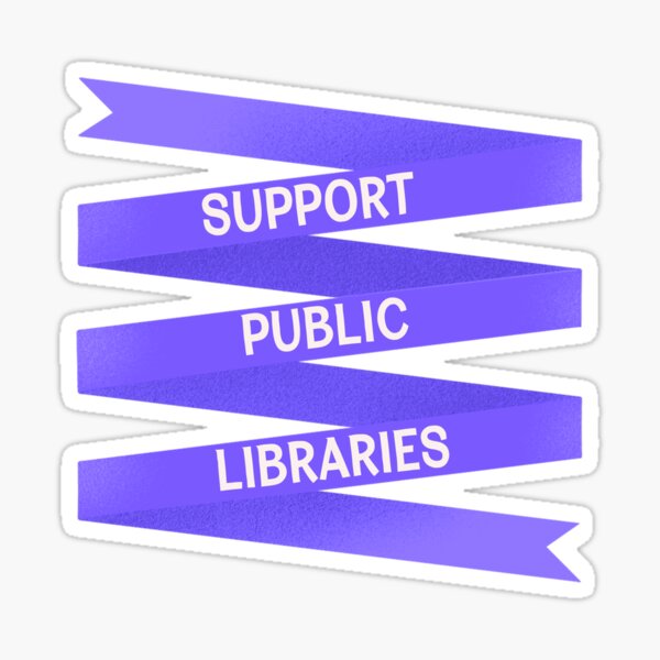 Item preview, Support Public Libraries designed and sold by bree1623.