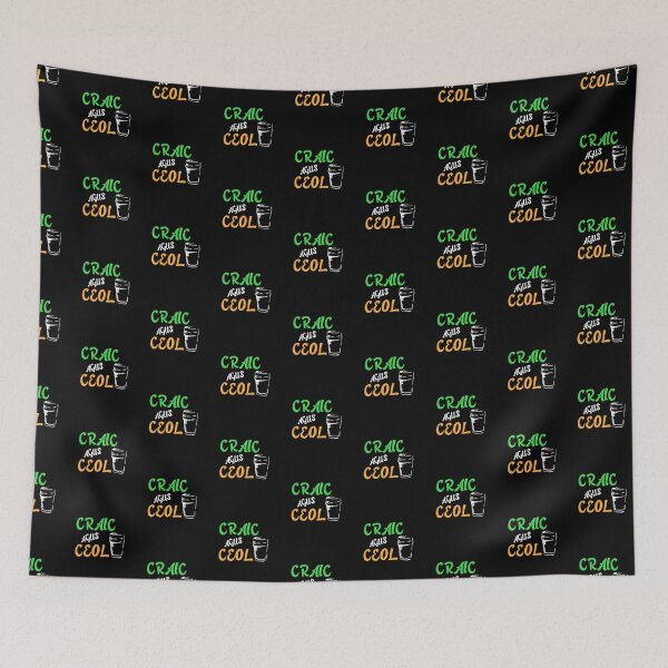 Item preview, Craic Agus Ceol Irish Language Gaeilge  designed and sold by Irishprints.