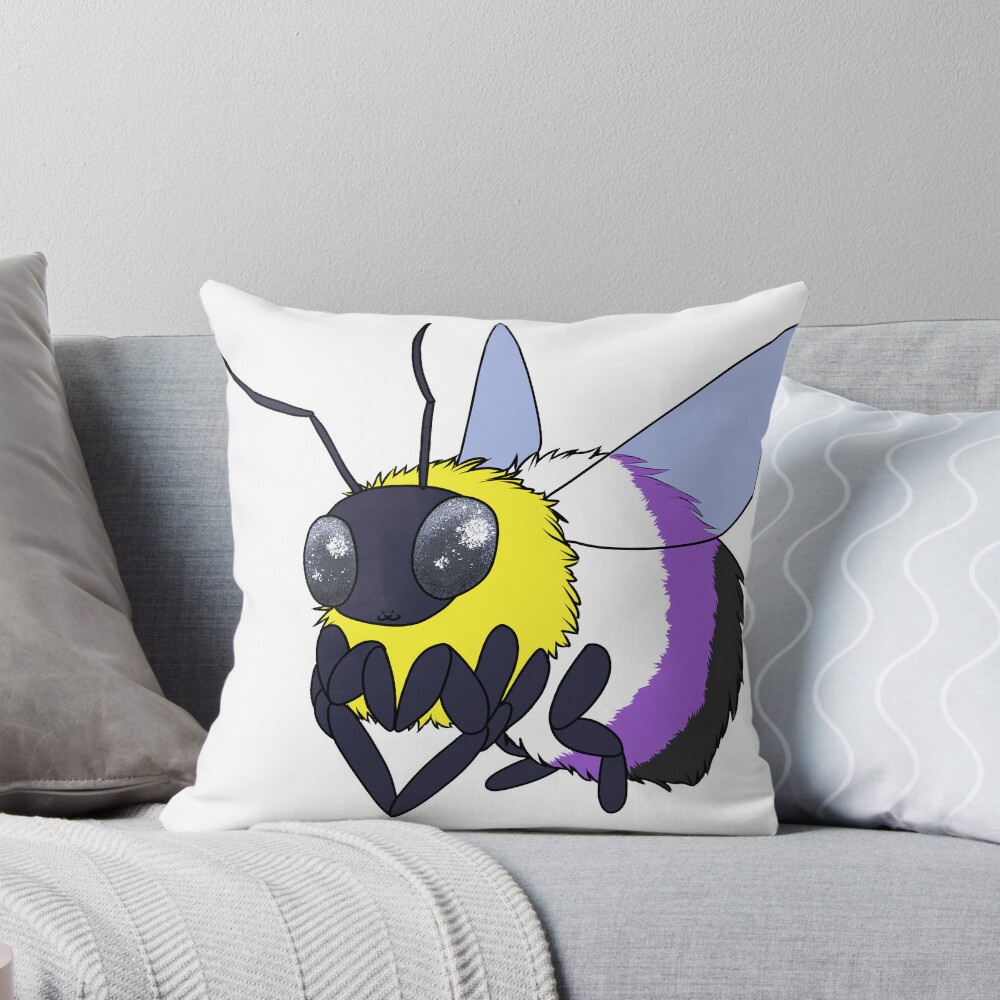 Item preview, Throw Pillow designed and sold by PyroKittyLLC.