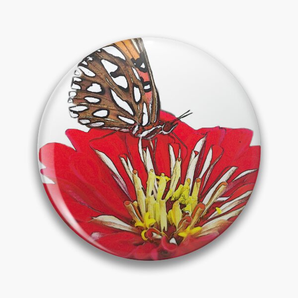 Item preview, Butterfly Flower (leafless) designed and sold by doodleasaur.