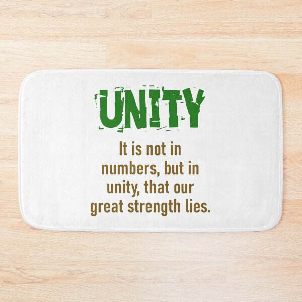 Item preview, It Is Not In Numbers But In Unity  designed and sold by CrankyOldDude.