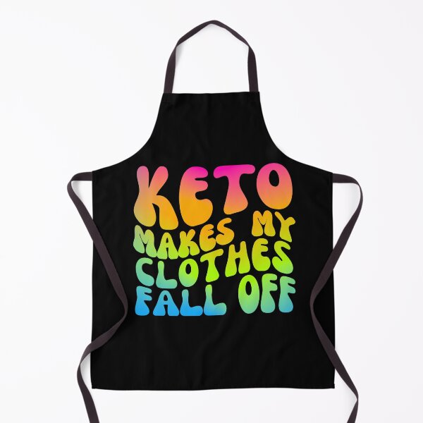 Item preview, Keto Makes My Clothes Fall Off - Keto Queen 1980, Ketogenic AF, Groovy Keto Lifestyle designed and sold by Sun Sand & Sea Art.