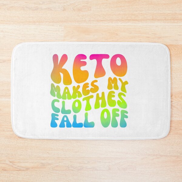 Item preview,  Keto Makes My Clothes Fall Off - Keto Queen 1980, Ketogenic AF, Groovy Keto Lifestyle designed and sold by Sun Sand & Sea Art.