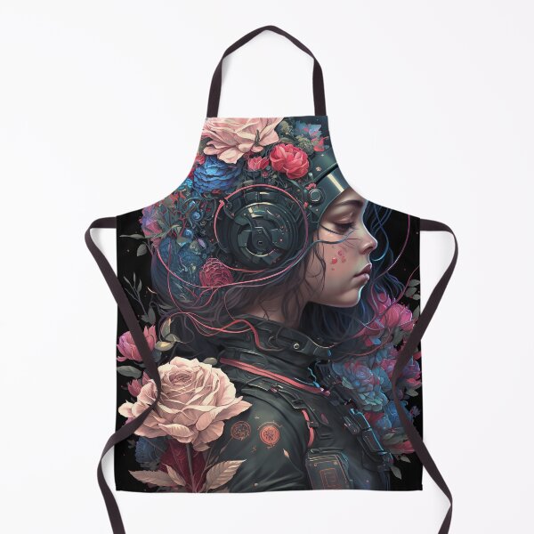 Aperçu de l'œuvre Fleurs Steam Punk Fille créée et vendue par KinnZera.