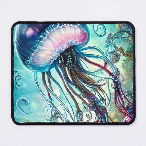 Item preview, Cool Blue Sea Jelly designed and sold by purplesensation.