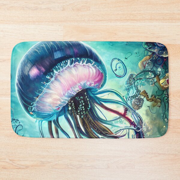 Item preview, Cool Blue Sea Jelly designed and sold by purplesensation.