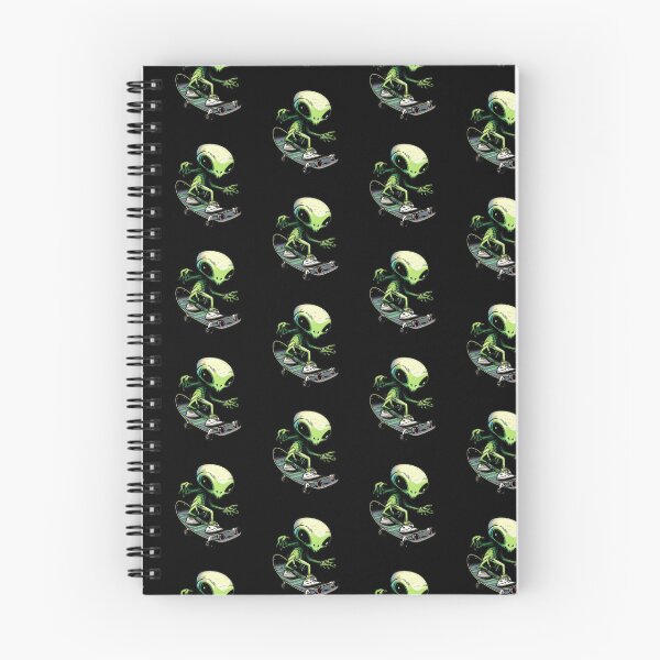 Item preview, Funny Alien Skateboarding designed and sold by BobilandStore.
