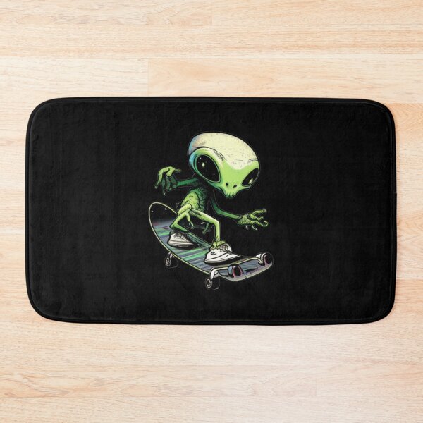 Item preview, Funny Alien Skateboarding designed and sold by BobilandStore.