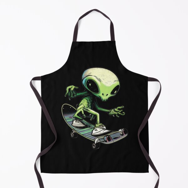 Item preview, Funny Alien Skateboarding designed and sold by BobilandStore.